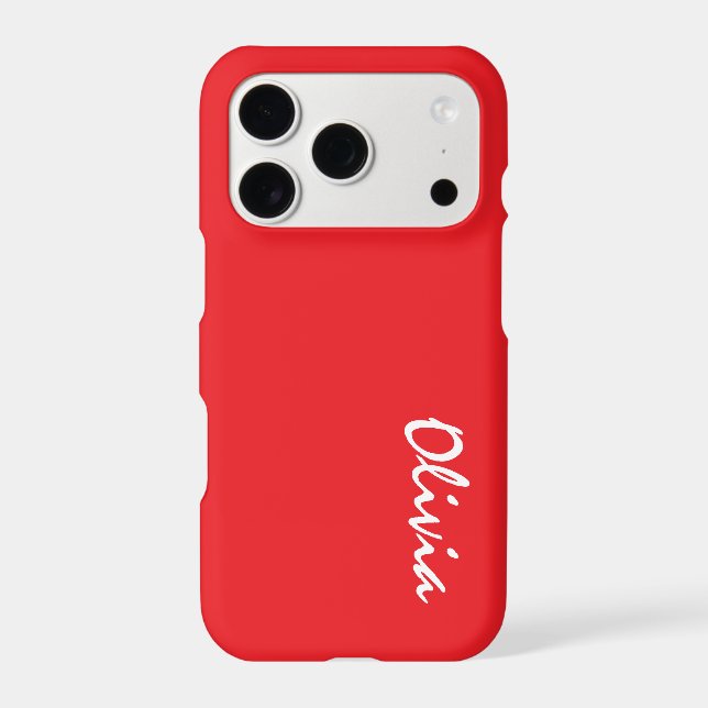 Custom Name iPhone Case (Back)
