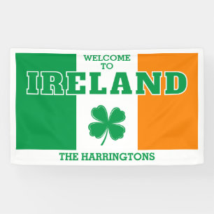 Custom Name Ireland Banner