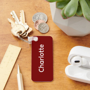 Custom Name Keychain Personalized Gift Accessory