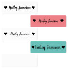 Custom Name kids Clothing Labels, daycare labels