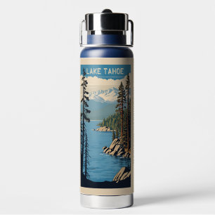 Custom Name Lake Tahoe Water Bottle