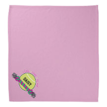 Custom Name, Live Love Play, Pink Dog