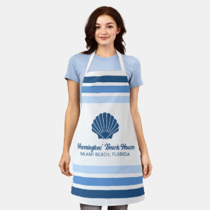 Custom Name & Location Beach House Apron