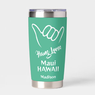 Custom Name, Location & Color Shaka Insulated Tumbler
