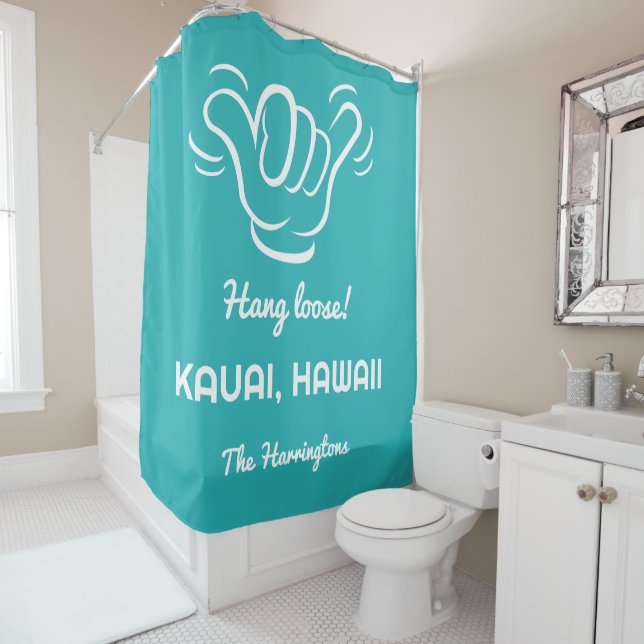 Custom Name, Location & Colour Shaka (In Situ)