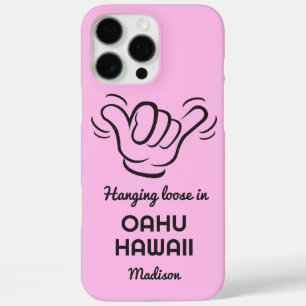 Custom Name, Location & Colour Shaka iPhone 16 Pro Max Case