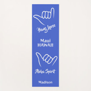 Custom Name, Location & Colour Shaka Yoga Mat