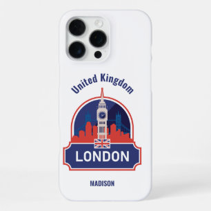 Custom Name London iPhone 16 Pro Max Case