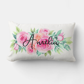 Custom Name Lumbar Pillow