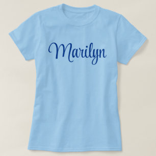 Custom Name Marilyn Basic T-Shirt
