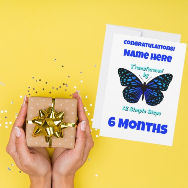 Custom Name/Milestone Transformed  Holiday Card (Creator Uploaded)