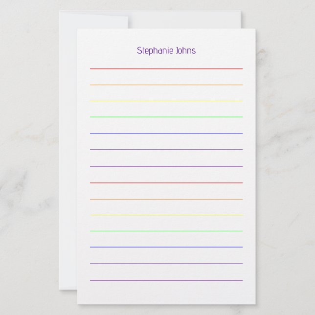 Custom Name Monogram Bridal Shower Wedding Stationery (Front)