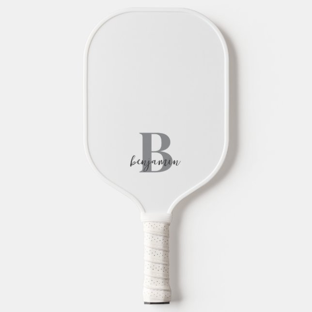 Custom Name Monogram Pickleball Paddle (Front)
