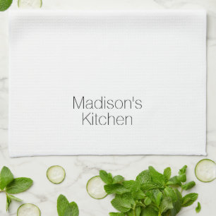 Custom Name Mother's day Birthday gift Kitchen Towel