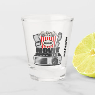 Custom Name Movie Time Shot Glass