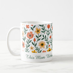 Custom Name Mug for Mom – “This Mother Belongs To”