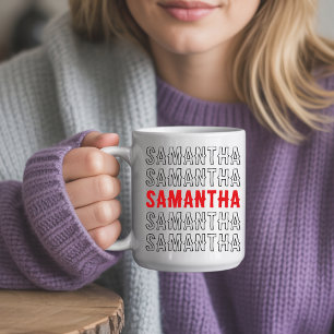 Custom Name Mug Gift for Kids, Friends & Coworkers