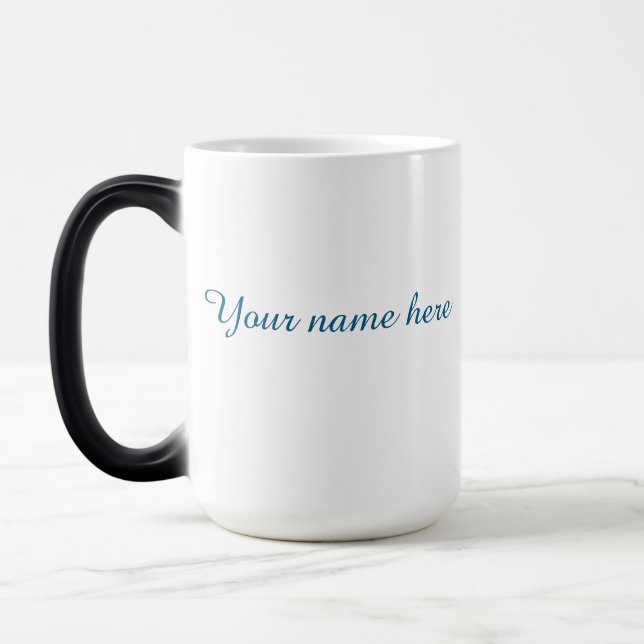 Custom Name Mug – Personalized Ceramic Coffee Cup  (Left)