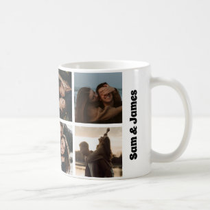 custom name mug, personalized couple mug, romantic coffee mug