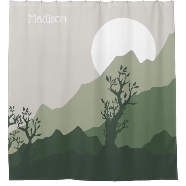 Custom Name Nature Illustration (Front)