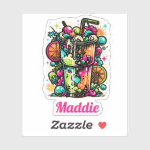 Custom Name Neon Graffiti Dirty Soda Y2K Pop Art