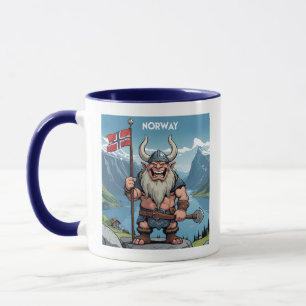 Custom Name Norwegian Troll Mug