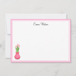 Custom Name Note Card