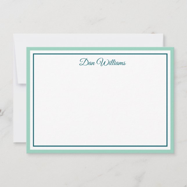 Custom Name Note Card (Front)