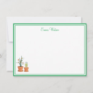 Custom Name Note Card
