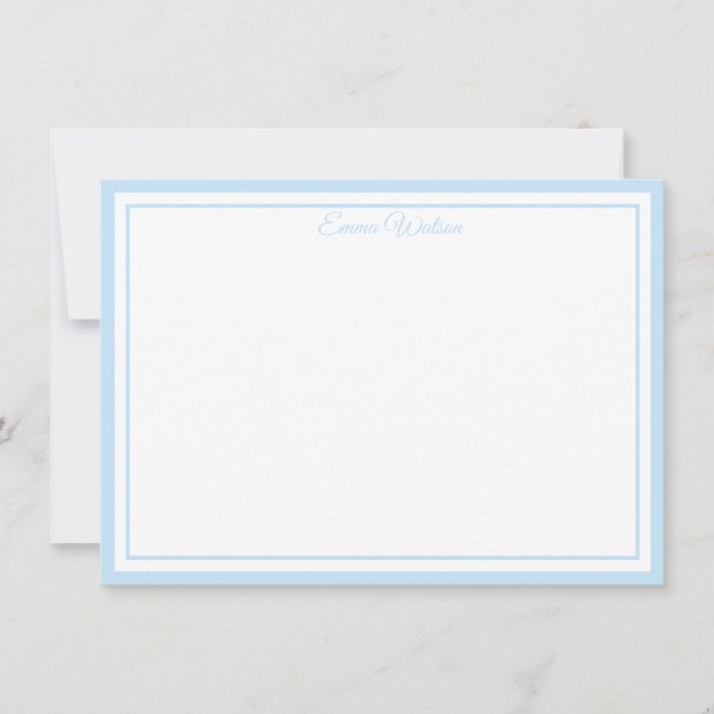 Custom Name Note Card (Front)
