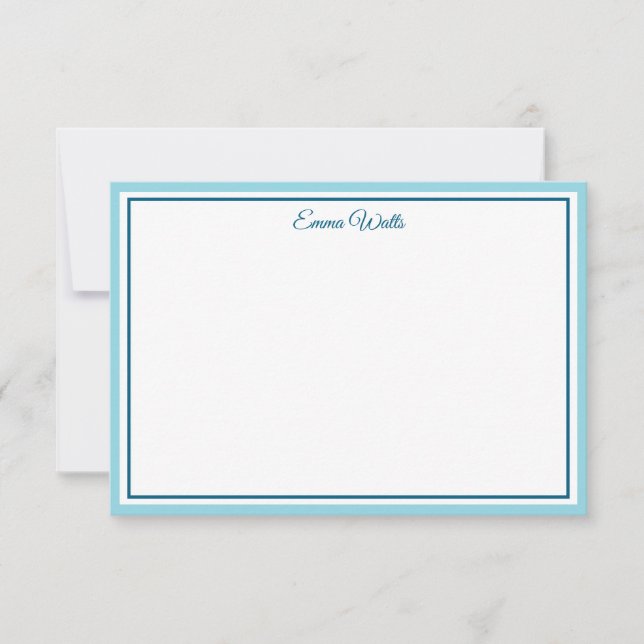 Custom Name Note Card (Front)