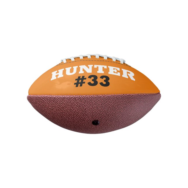 Custom Name Number Color | Football (Rotated 270)
