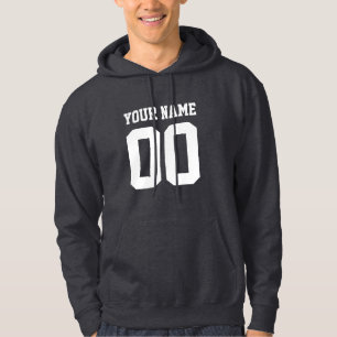 Custom Name Number Men's Football T-Shirt Hoodie