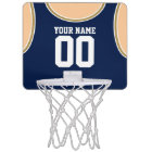 Custom Name/Number Mini Basketball Hoop