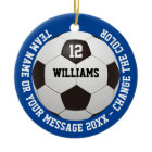 Custom Name Number Team Name Soccer Ball