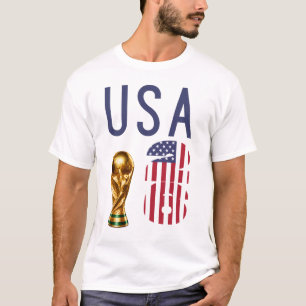 Custom Name Number USA 2026 World Cup Tee