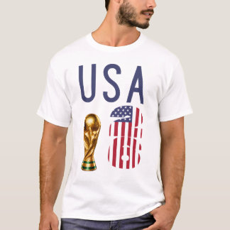 Custom Name Number USA 2026 World Cup Tee