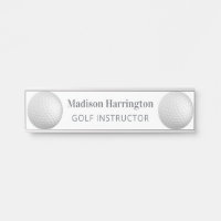 Custom Name & Occupation Golf Ball