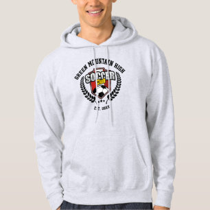 Custom Name of School or Organization Soccer Club Hoodie