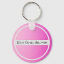 Custom Name On Pink Gradient 
