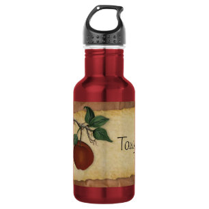 Custom Name Orchard Apple Drink Bottle