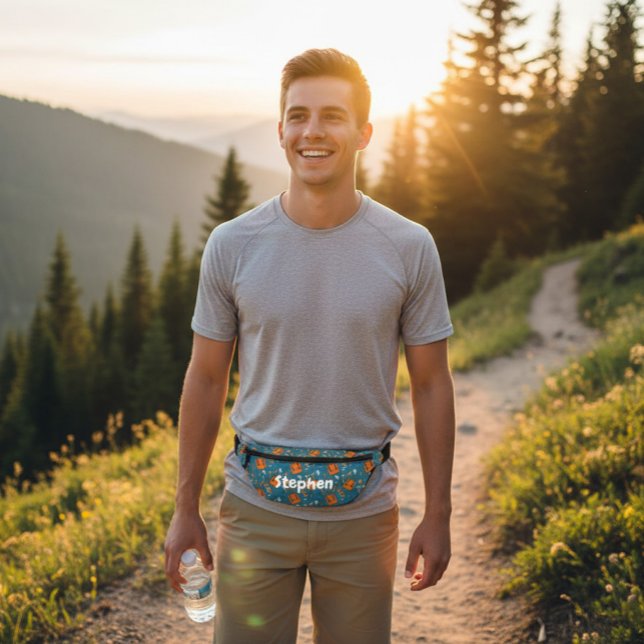 Custom Name Outdoor Gear Pattern  Fanny Pack (Creator Uploaded)