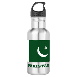 Custom Name Pakistan 532 Ml Water Bottle