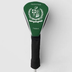 Custom Name Pakistan Golf Head Cover