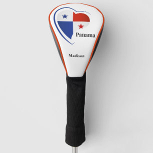 Custom Name Panama Love Golf Head Cover