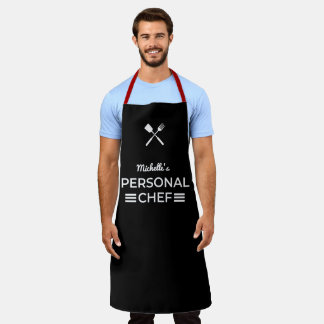 Custom Name Personal Chef Apron -Personalized Gift