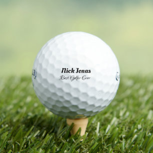 Custom Name, Personalized Callaway Golf Supersoft Balls