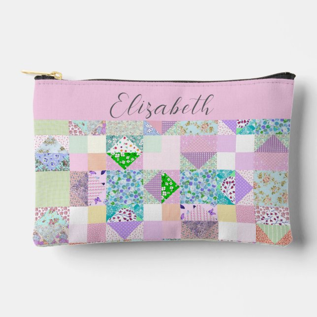 Custom Name Personalized Makeup Bag (Front)