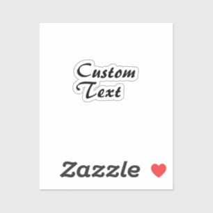 Custom Name Personalized Text