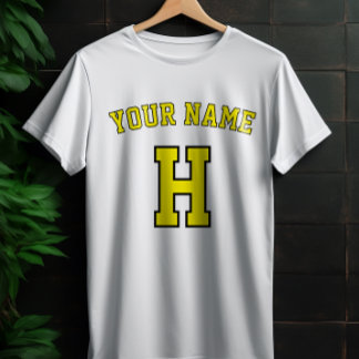 Custom Name Personalized vintage Letter T-Shirt 